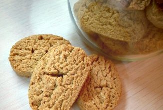 Быстрое овсяное печенье