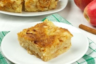 Насыпной яблочный пирог