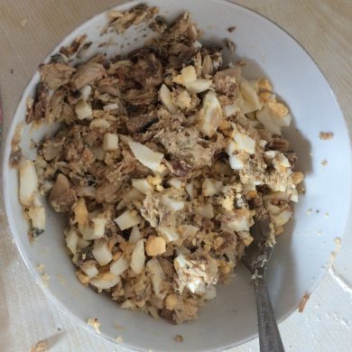 Пирог с рыбой и яйцом - Шаг 2