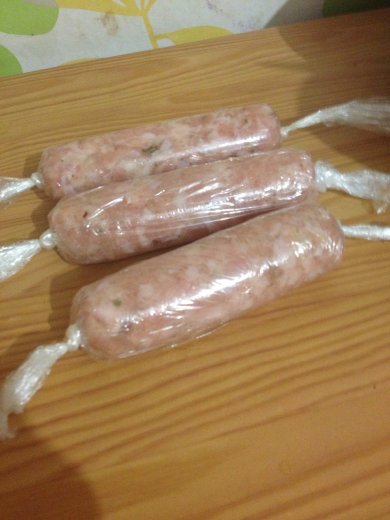 Куриные сосиски - Шаг 2