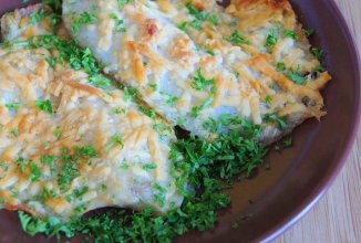 Филе рыбы под сыром