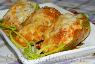 Запеченные кабачки с сыром