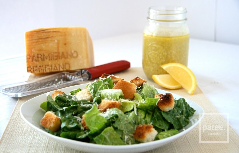 Салат «Цезарь» от  Цезаря Кардини - Шаг 5