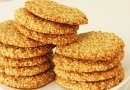 Кунжутное печенье