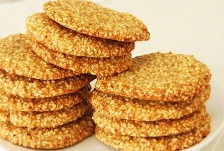 Кунжутное печенье