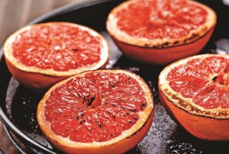 Запечённый грейпфрут