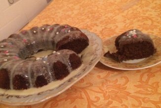 Тортик на скорую руку без яиц