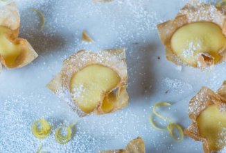 Корзиночки с лимонным кремом