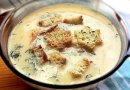 Сырный суп по -французски с курицей