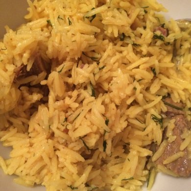 Рис с говядиной - Шаг 6