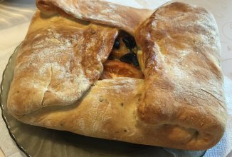 🙈😋 Закрытый Пирог с курицей и грибами😋