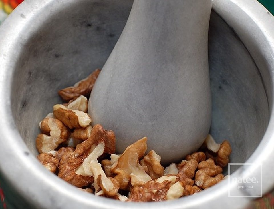 Дзерохис хорци харшот (ხარჩო) - или суп Харчо - Шаг 3