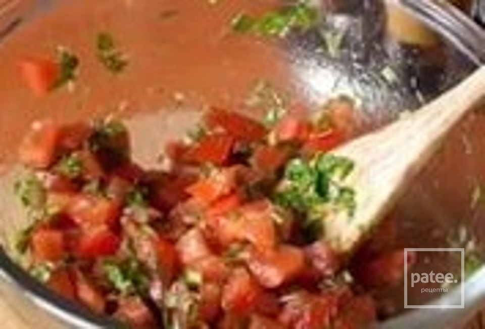 Дзерохис хорци харшот (ხარჩო) - или суп Харчо - Шаг 4