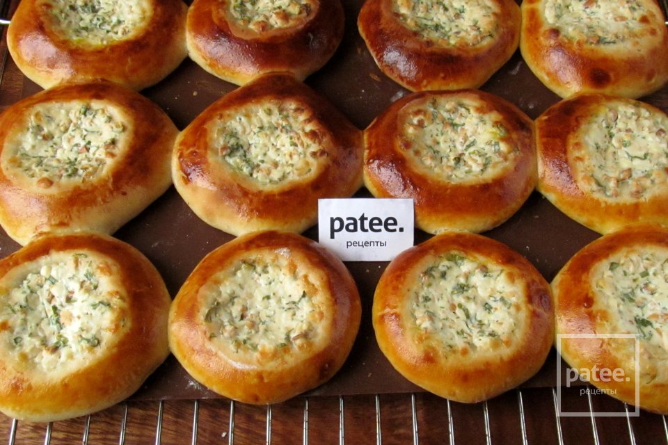 Ватрушки с копчёным сыром - Шаг 25