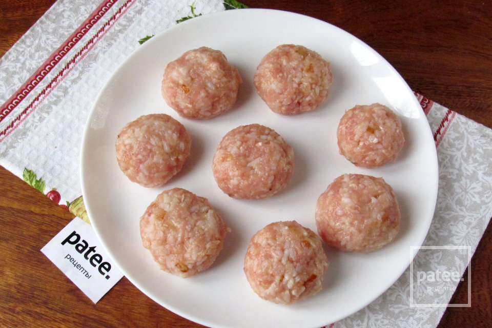 Паровые тефтели из кролика в мультиварке - Шаг 8