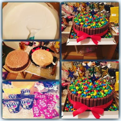 Торт KitKat - Шаг 3