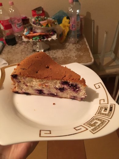 Черничная творожная запеканка - Шаг 2