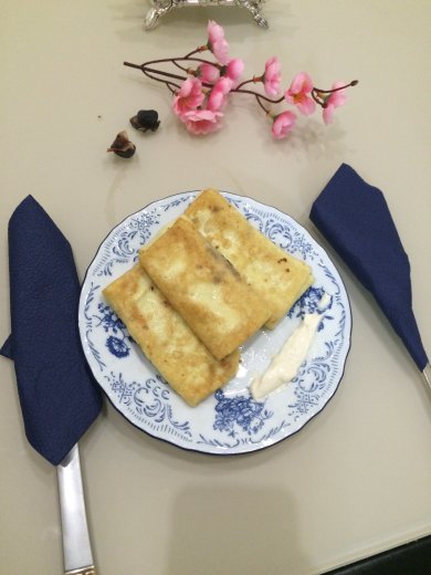 Фаршированные блинчики🌸 - Шаг 14