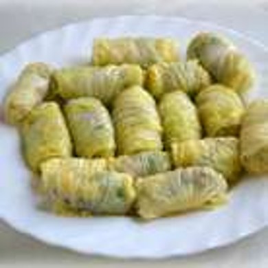 Роллы из петсай (пекинской капусты) - Шаг 8