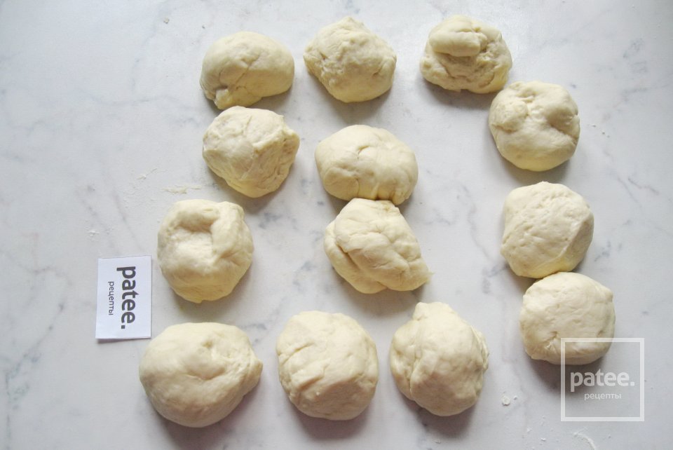 Жареные пирожки с горохом - Шаг 12