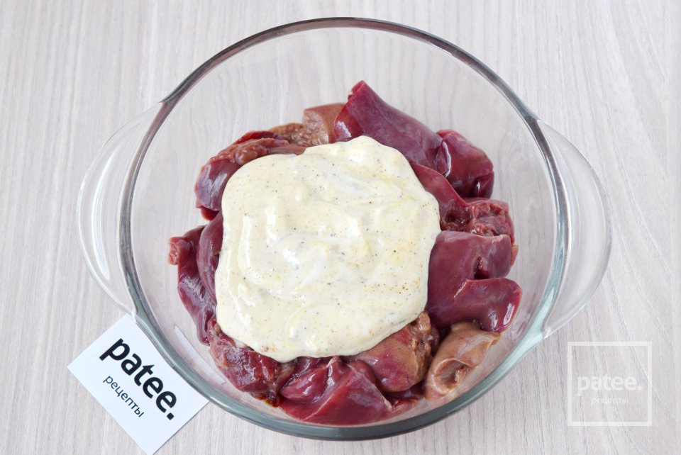 Шашлычки из куриной печени - Шаг 6