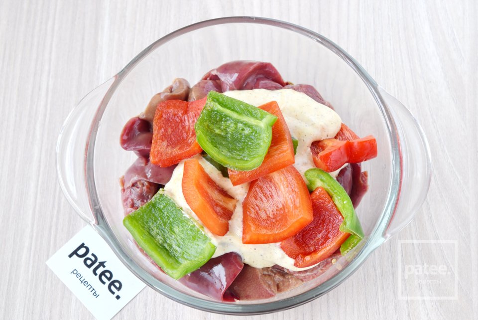 Шашлычки из куриной печени - Шаг 8