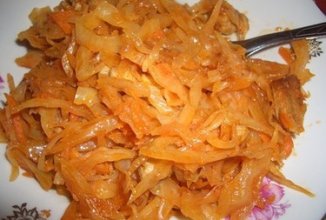 Тушеная капуста