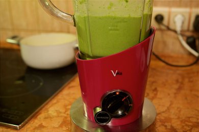 Мозги хрустящие с двойным пюре из цветной капусты и брокколи - приготовление