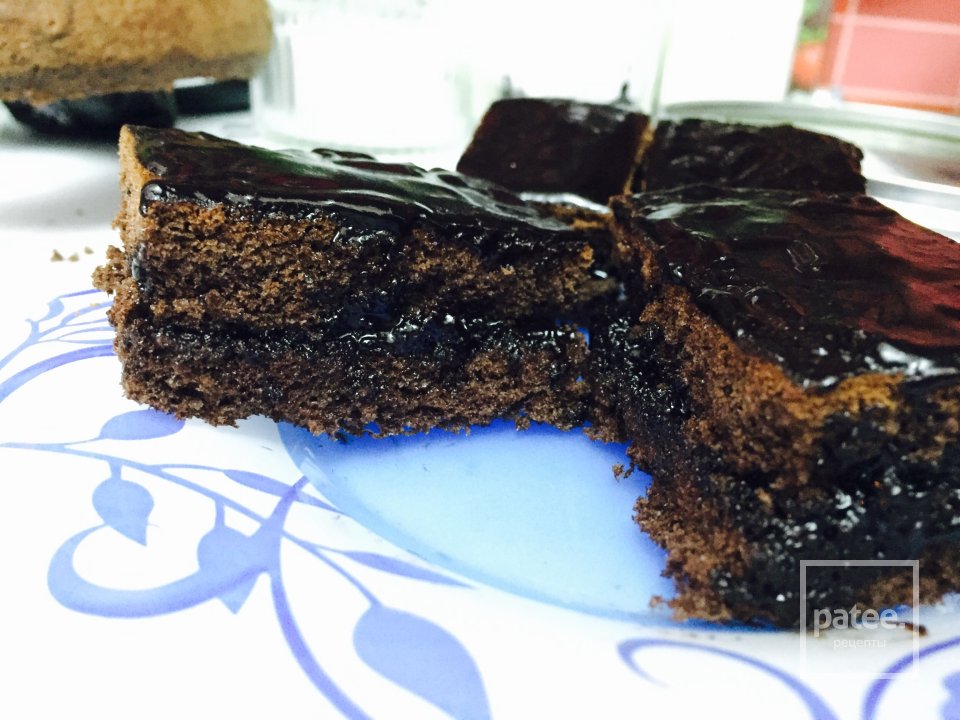 Очень шоколадные пирожные - Шаг 2