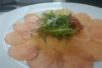 Карпаччо из семги