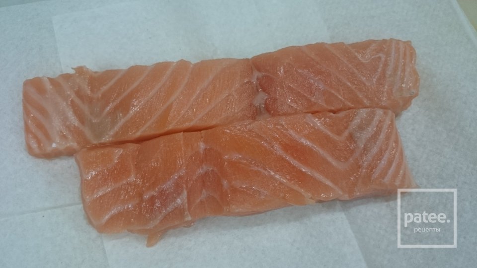 Карпаччо из семги - Шаг 1