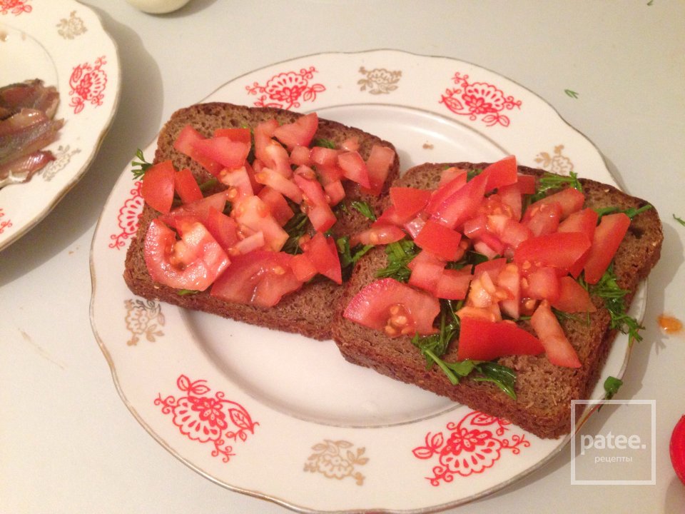 Закуска с анчоусами - Шаг 4