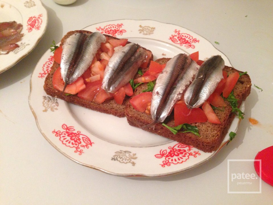 Закуска с анчоусами - Шаг 5