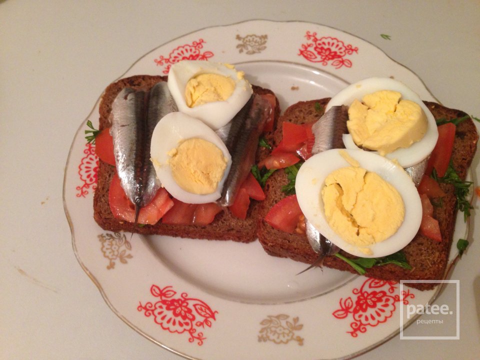 Закуска с анчоусами - Шаг 6