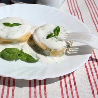 Равиоли с творогом и сыром за 2 минуты (в микроволновке) - Шаг 4