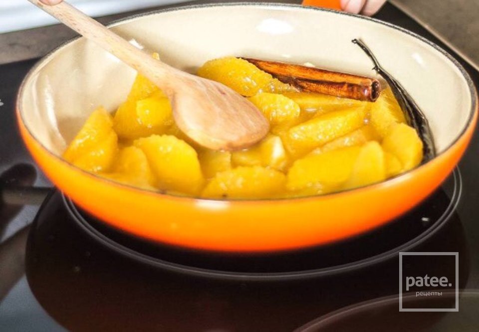 Апельсиновый мильфей с творожным кремом - Шаг 4