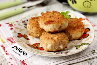 Нежные котлеты из мясного фарша с творогом