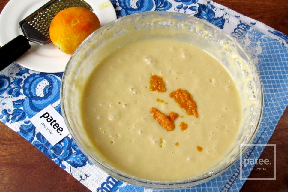 Апельсиновый пирог с бананом - Шаг 7