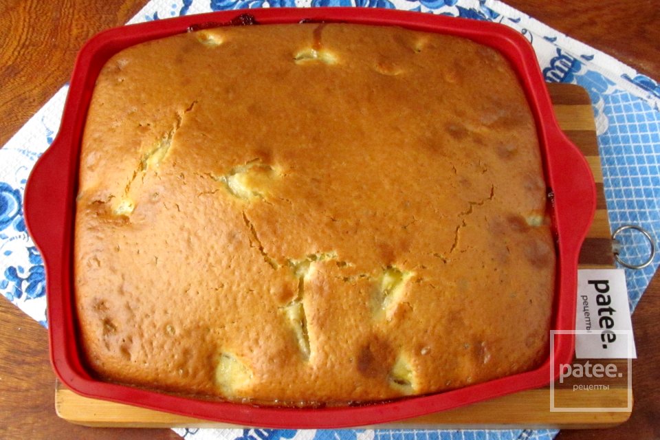 Апельсиновый пирог с бананом - Шаг 12