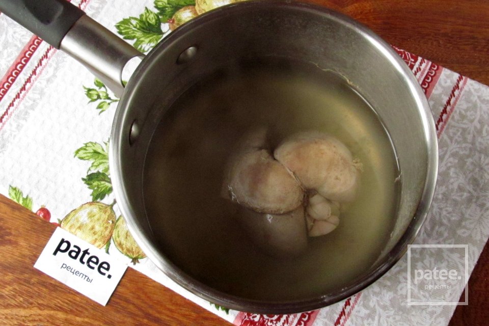 Вареники с печенью кролика и картошкой - Шаг 7