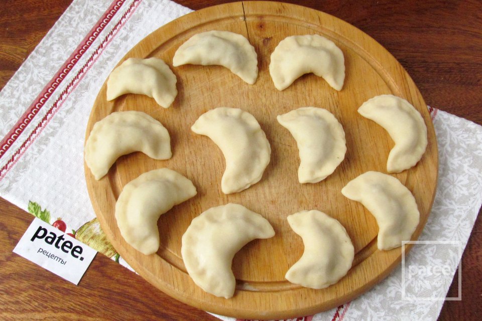 Вареники с печенью кролика и картошкой - Шаг 16