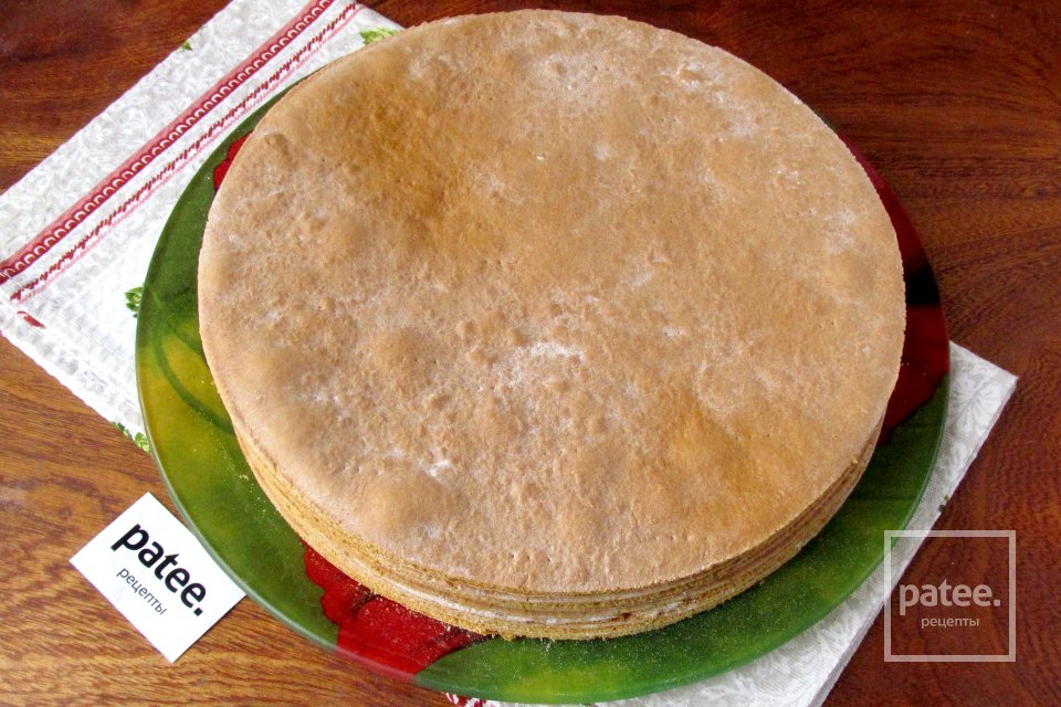 Торт Медовик со сливочным кремом - Шаг 15