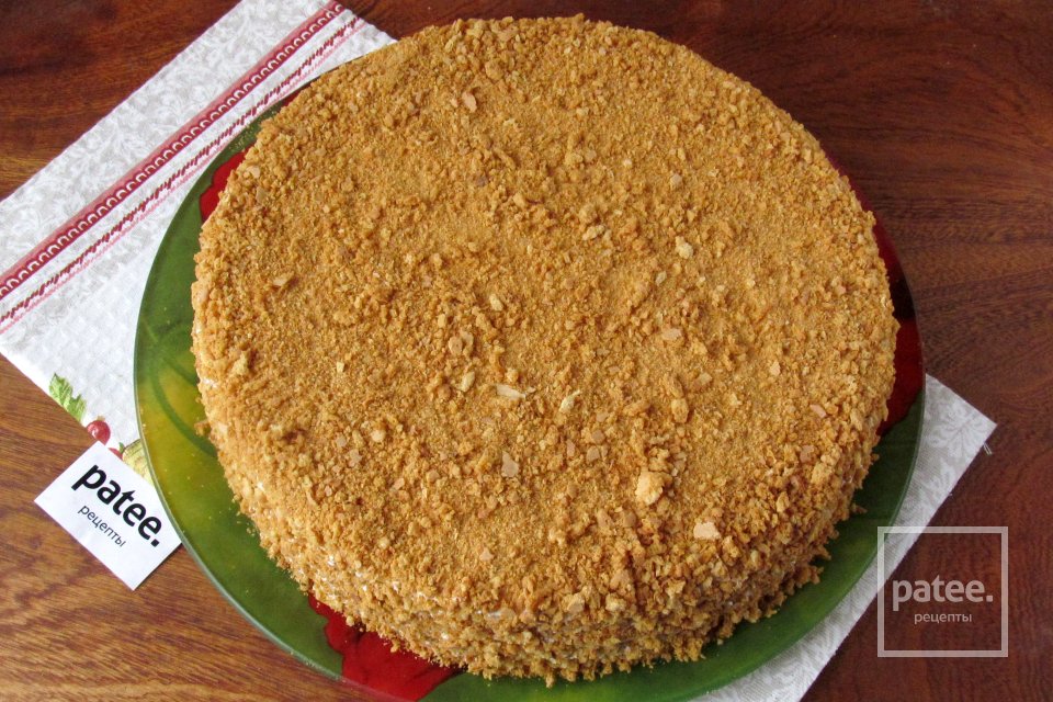Торт Медовик со сливочным кремом - Шаг 22