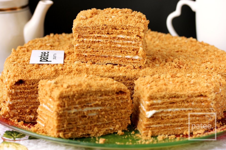 Торт Медовик со сливочным кремом - Шаг 23