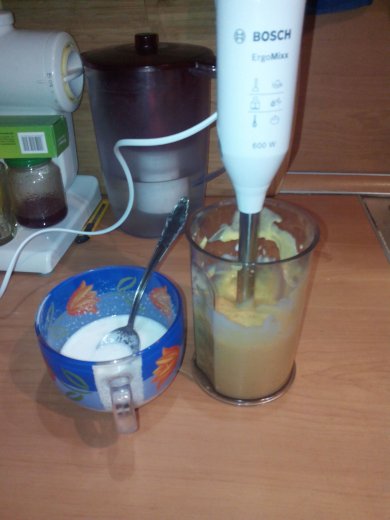 Суфле из тыквы. - Шаг 2