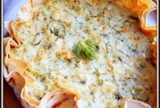 Капустный пирог на хлебной лепёшке (в мультиварке)