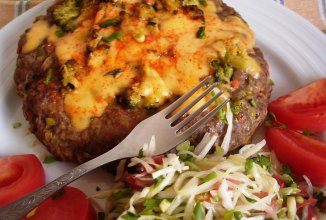 Мясной хлеб или котлета для Гулливера (в мультиварке)