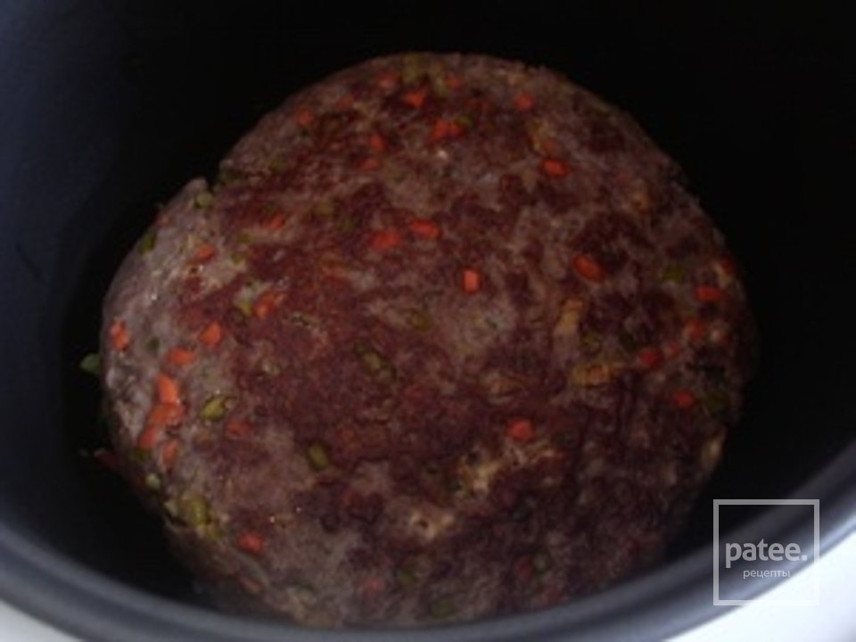 Мясной хлеб или котлета для Гулливера (в мультиварке) - Шаг 2