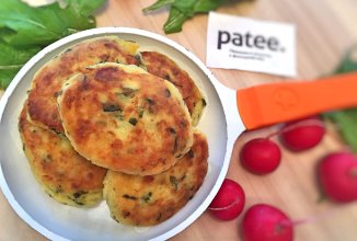 Картофельные зразы с зеленью