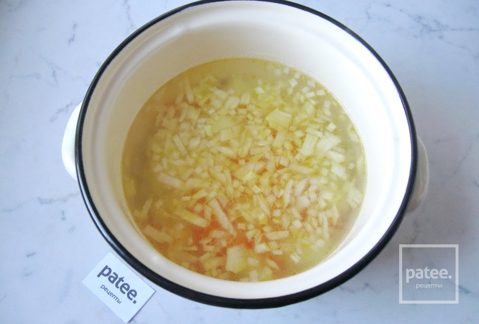 Суп с бужениной и плавленым сыром - Шаг 6